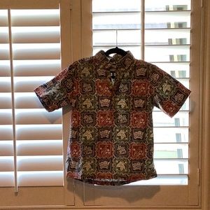 Reyn Spooner Christmas shirt, boys size 14-16